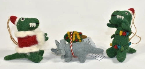 Pottery Barn Kids Dinosaur Ornaments - Thumbnail 2
