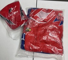Talladega Nights Ricky Bobby Old Spice Red Costume w/ Hat NASCAR - Medium - New