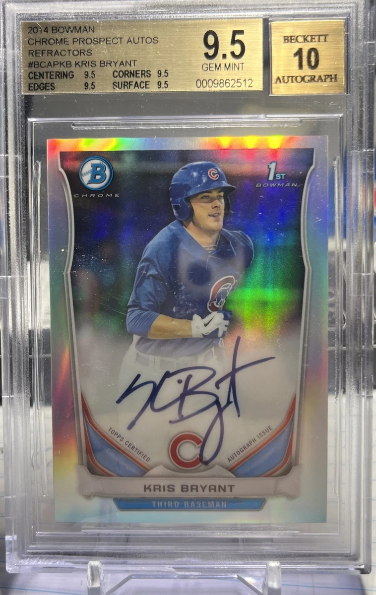 Kris Bryant Rookie Baseball Trading Cards for sale | eBay