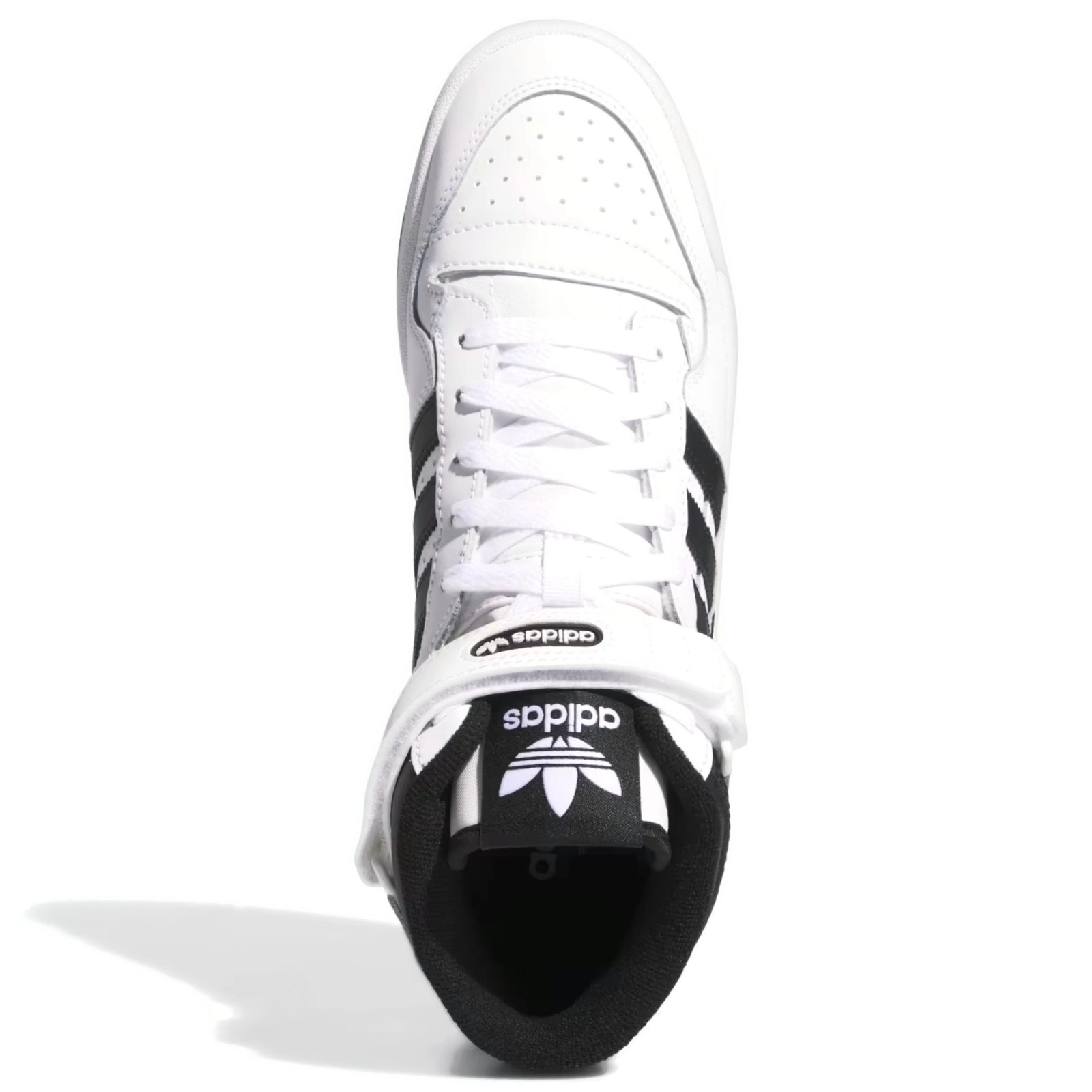 Adidas Originals Forum Mid Men's Sneakers Comfort Casual Shoes Premium White image 4