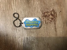 Vintage 2001 Viacom International Inc SpongeBob SquarePants Dog Tag