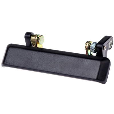 Front Outside Door Handle Pair For Suzuki Samurai 1986-1995 - Black Driver & Passenger Side Handles
