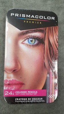 Prismacolor Premier 24 Ct. Soft Core PORTRAIT Colored Pencils Sealed