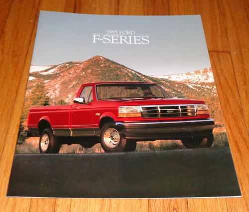 Original 1995 Ford F-Serie Pickup Truck Verkaufsprospekt F-150 F-250 F-350