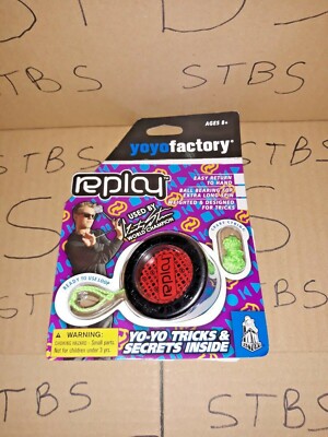 YoYoFactory Replay Responsive Multi Color Blue Black Yoyo Open Package Yoyos
