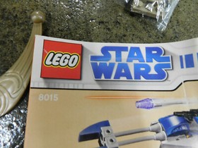 Lot Lego White Green tan Star Wars Wings Air Ship & Directions 7670 & 8015 piece