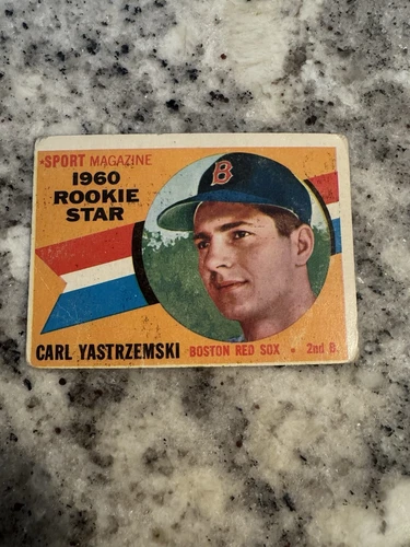 1960 TOPPS CARL YASTRZEMSKI #148 VG ROOKIE RC CARD