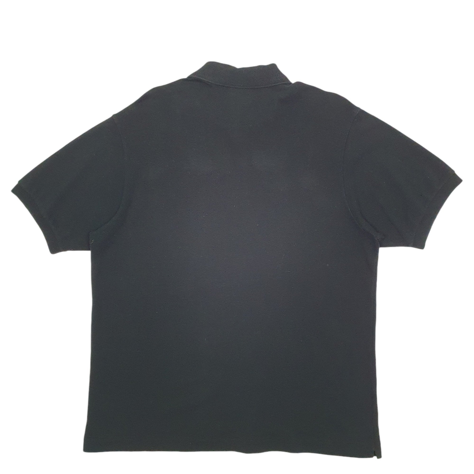 LACOSTE Black Polo Shirt Short Sleeve Cotton Mens S image 2