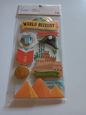 Recollections Stickers World History French Revolution Ancient Egypt Wall China