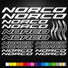 Fits Norco Vinyl Decal Stickers Sheet Bike Frame Cycle Cycling Bicycle Mtb