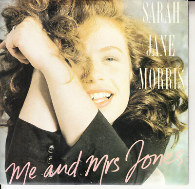 SARAH JANE MORRIS  Me And Mrs. Jones PICTURE SLEEVE 7'' 45 rpm vinyl record NEW