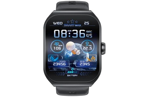 KUMI KU7 Smart Watch - Dark Grey - Picture 2 of 6