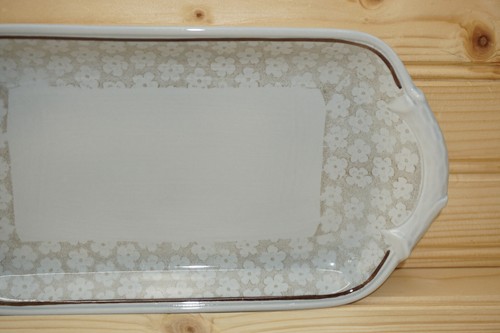 Villeroy & Boch Dalarna Quarter 1/4 lb Butter Tray, 9 1.4" x 4 7/8" (S4) - Picture 4 of 6
