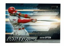 2018 Topps Stadium Club Power Zone Justin Upton PZ-JU Los Angeles Angels