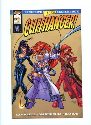 Cliffhanger Wildstorm ~ No. 0, 1997 ~ Wizard Sketchbook, Image Comics ~ VF+