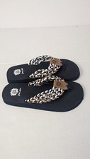 Yellow Box Women's Knit Wedge Sandals Size 10