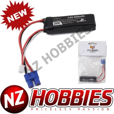 Dynamite 2S LiPo Battery Pack 20C (7.4V/600mAh) # DYNB6223