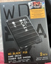 WD BLACK P10 For Xbox,PC, Or Play Station 2 TB External USB Portable Game Drive