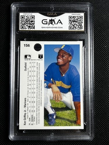 1990 Upper Deck #156 KEN GRIFFEY JR GMA 8 NM-MINT Seattle Mariners HOF - Picture 2 of 2