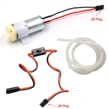 RC Boat Accessories 3-6V 370 Cooling Water Pump / JST / JR Plug Switch / Tube