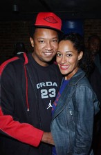 Reggie Hayes Tracee Ellis Ross at The Limited Edition Jordan MP3 P- Old Photo