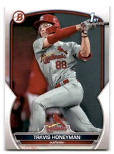 Travis Honeyman 2023 Bowman Draft Baseball #BD-95 St. Louis Cardinals