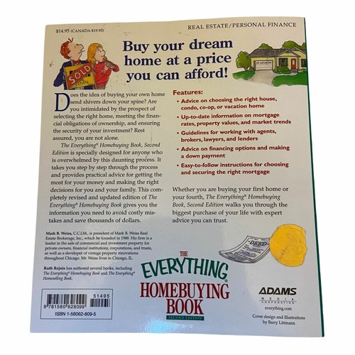 #4170 Everything Homebuying Book paperback FOR FIRST TIME BYUERS - Imagen 2 de 6
