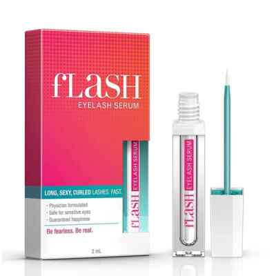 Flash Suero Para Pestanas, Suero Para Pestanas Largas Y Rizadas - Mejora Y Fo...
