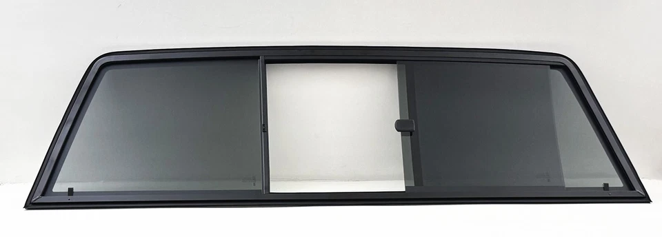 Fit GMC Sierra 1500 99-13 Sierra 2500 3500 99-14 Manual Slider Back Window Glass Foto 2 de 4