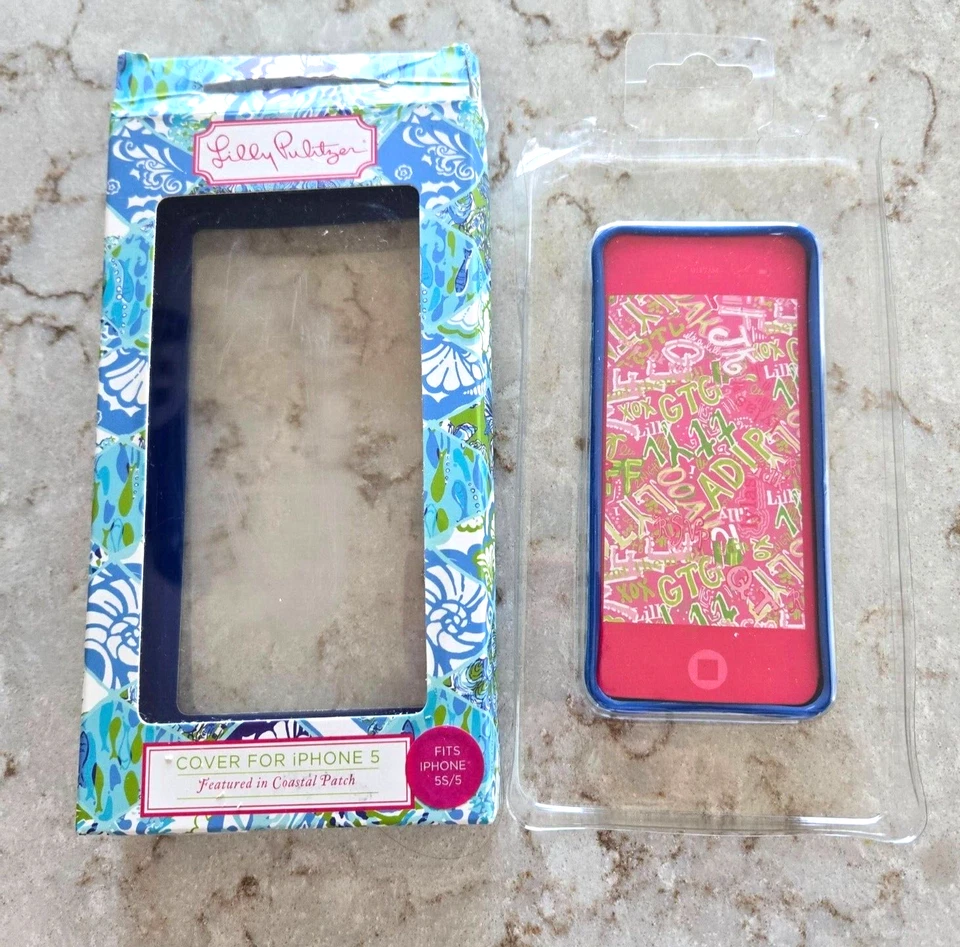 Nueva cubierta Lilly Pulitzer para IPHONE 5, IPHONE 5S incluida en parche costero Foto 4 de 4