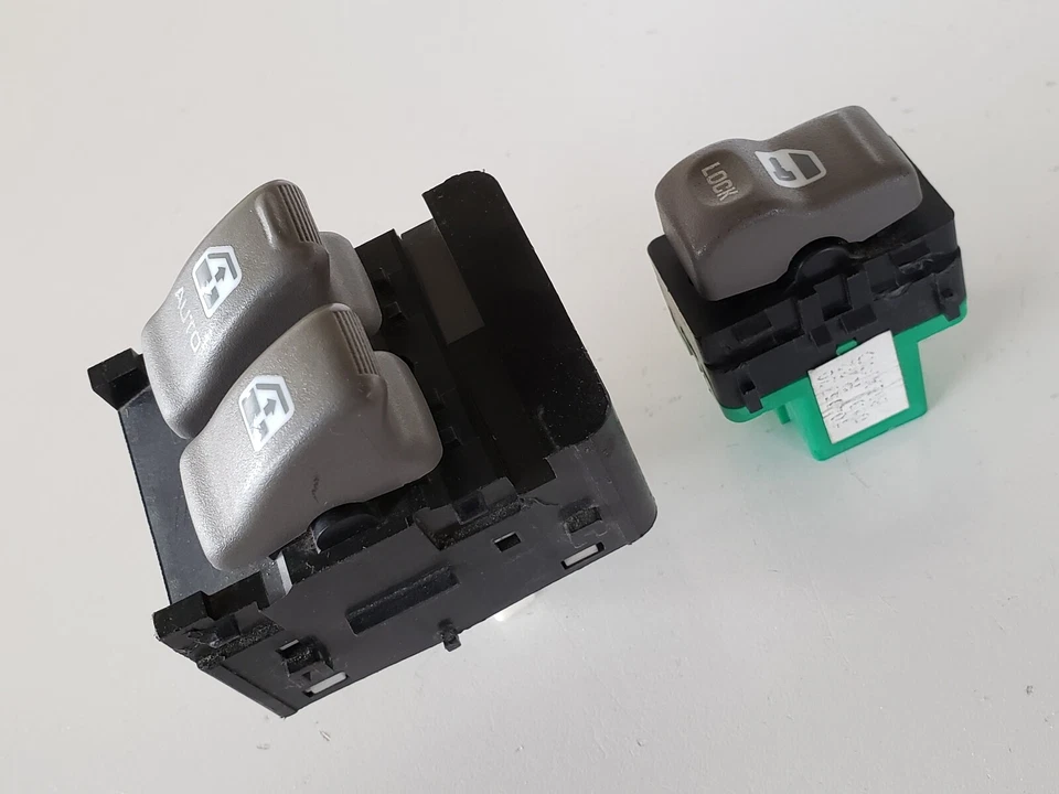 00 Pontiac Trans Sport 10387304 Interruptor de ventana maestra izquierda del lado del conductor OEM Foto 3 de 4