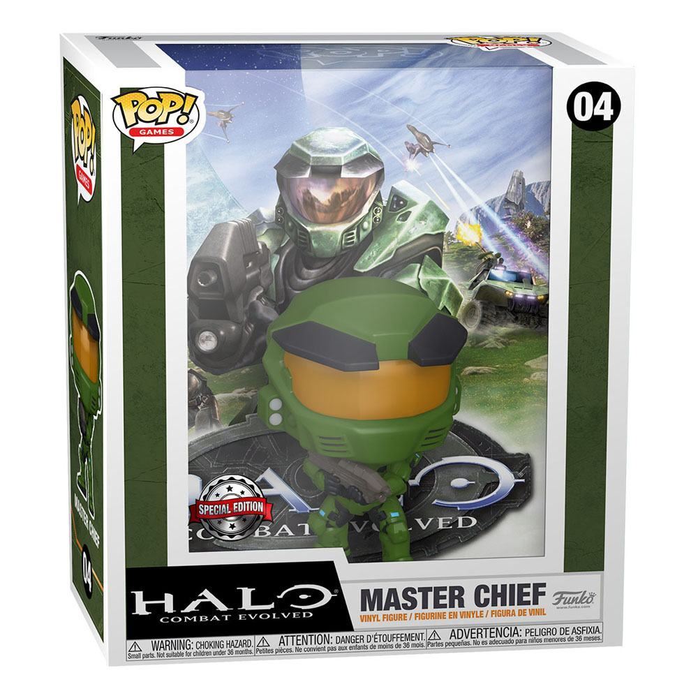 Funko Pop! Figura De Vinilo Master Chief #04 Edición Especial Halo Combate Evolucionado