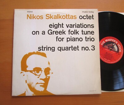 ALP 2289 Nikos Skalkottas Octet Greek Folk Variations Melos Ensemble EMI Mono NM