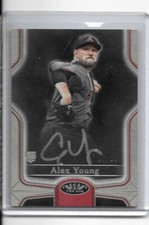 2020 Topps Tier One Alex Young Break Out Silver Ink 8/10 BOA-AYO Rookie Auto RC