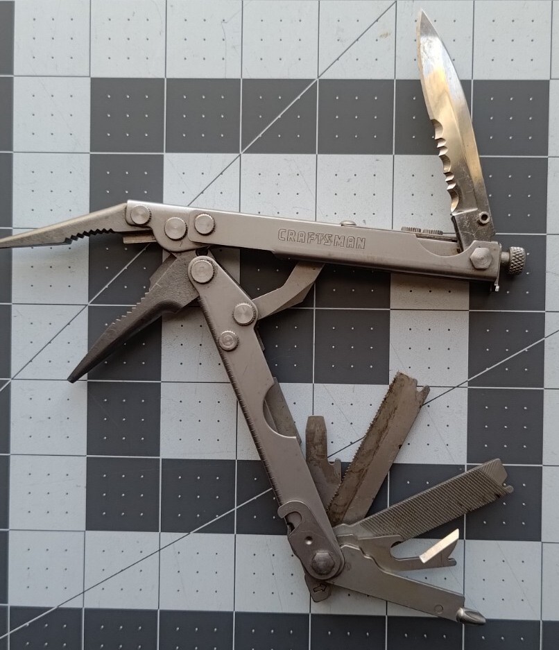 Craftsman 45516 (Kershaw KAI A100) MultiTool Vise GripPlier USA Made