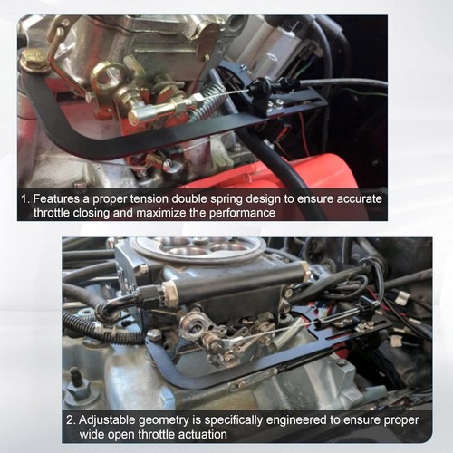 New Cable Mount Kit Accepts Transmission Kickdown Cable Including Hardware - Picture 18 of 18