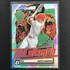 2021 Donruss Optic BRYCE HARPER Unleashed Holo Silver #10