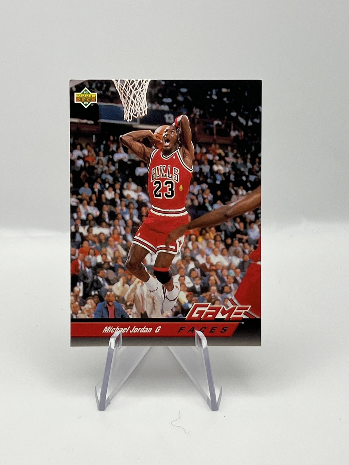 1992-93 Upper Deck - Game Faces #488 Michael Jordan