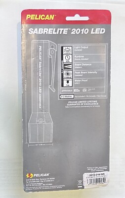 PELICAN SABRELITE 2010 LED Flashlight/ 32-hour runtime (New) | eBay