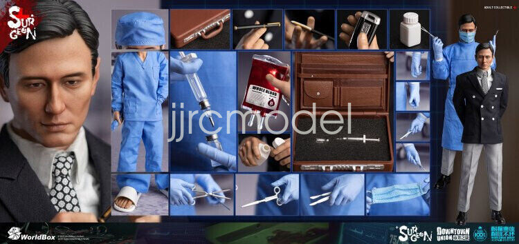 WORLDBOX 1/6 ダウンタウンユニオン 外科医 AT039 Worldbox AT039 1/6 Male Downtown Union Surgeon 12