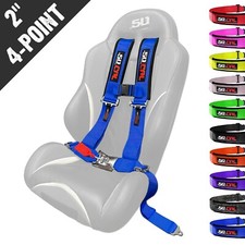 2" 4 Point Racing Harness Seat Belt Universal Fit, UTV, Sand Rail, 4x4, RZR, X3