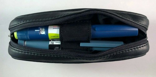 ¡WOW! Pluma y glucómetro/estuche medidor de glucosa para diabéticos de cuero premium - Imagen 10 de 24