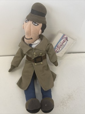 Disney Store Mini Bean Bag Stuffed Plush Toy Inspector Gadget w/ Tag Protector