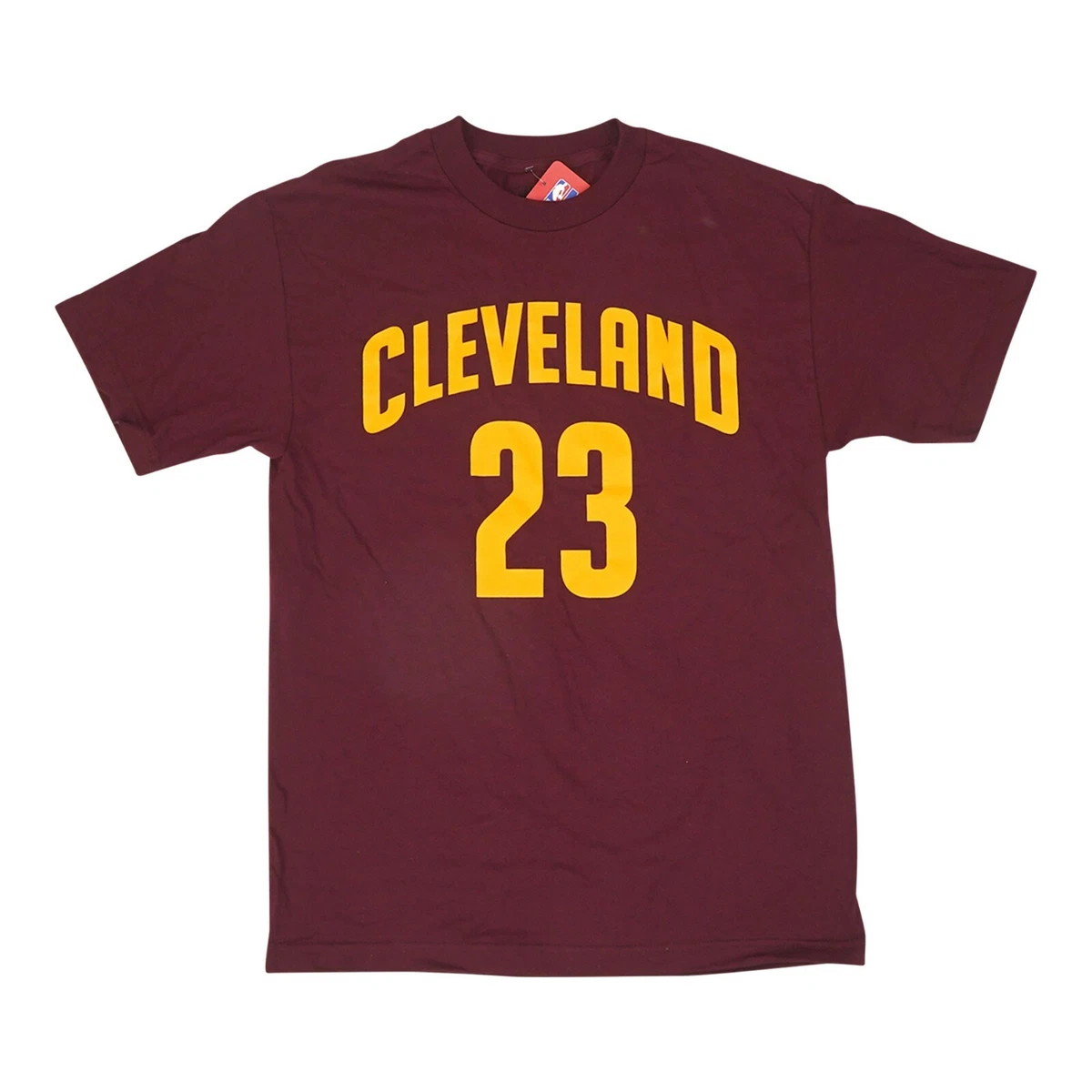 LeBron James Cleveland Cavaliers NBA NBA Men&#039;s Maroon T-Shirt | eBay