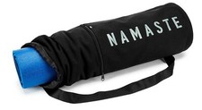 Masaya Namaste Large Yoga Mat Bag - Fits Exercise Mats, Drawstring Carrier fo...
