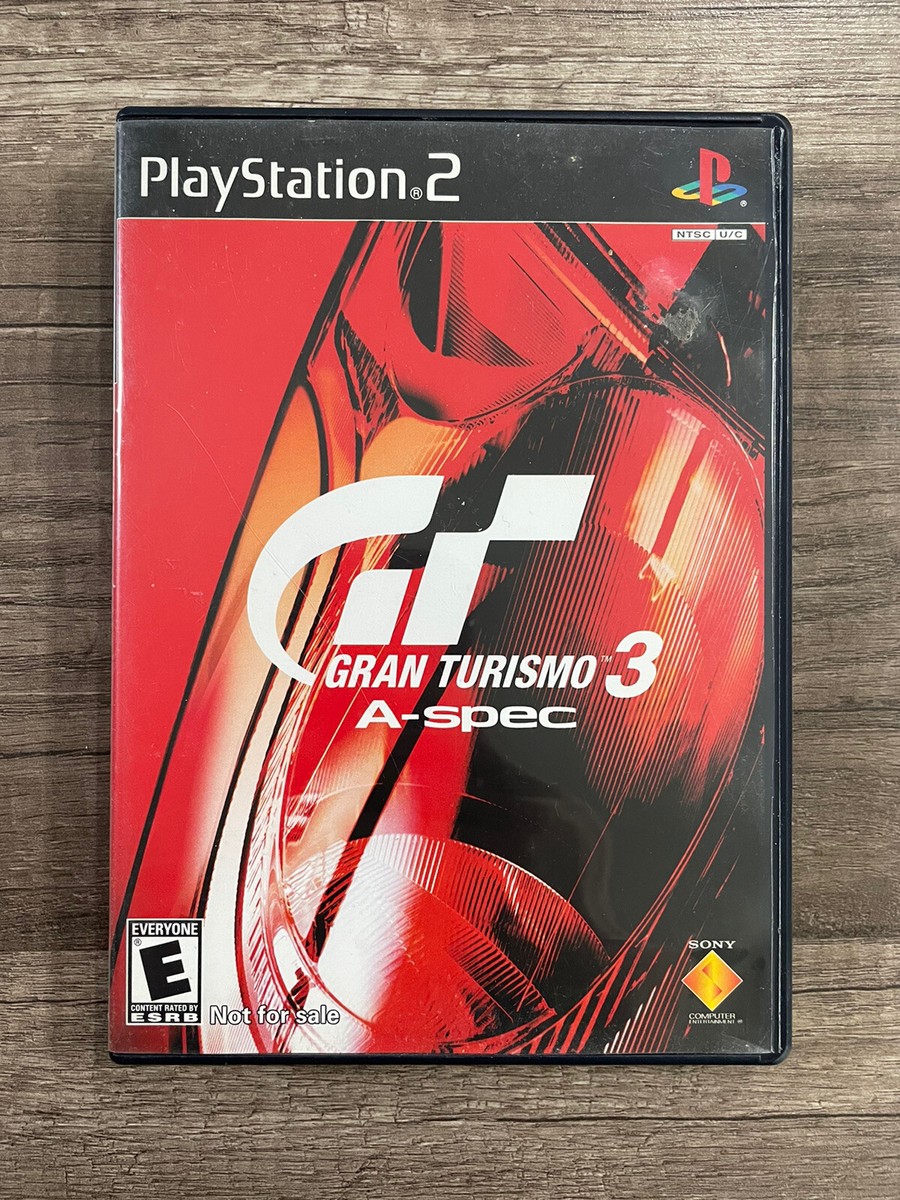 Gran Turismo 3 A-spec Not For Resale (PS2) Complete 711719710226 