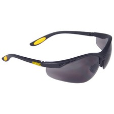 DeWalt DPG58-2 Reinforcer Safety Glasses, Smoke Lens ANSI Z87.1