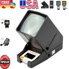 35mm Slide and Film Viewer - 3X Magnification & LED Light for Nostalgic Memories