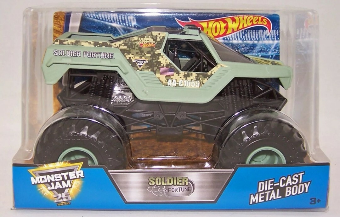 hot wheels monster jam soldier fortune