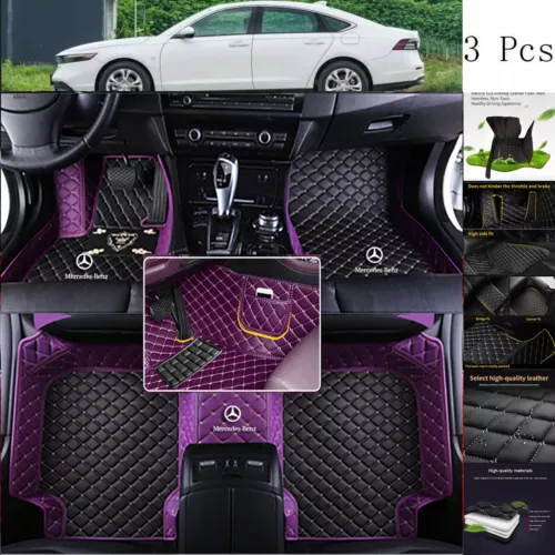 For Mercedes Benz All Models Auto Custom Liner Carpets Car Floor Mats Waterproof - Picture 24 of 50